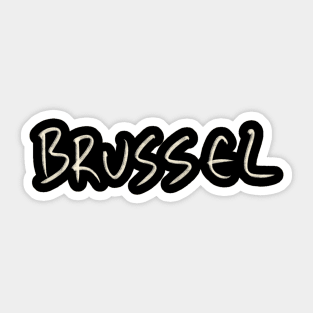 Brussel Sticker